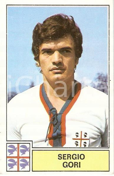 Oggetto da collezione cartaceo PANINI  CALCIATORI 1971  1972 Figurina Sergio GORI Serie A CAGLIARI 1