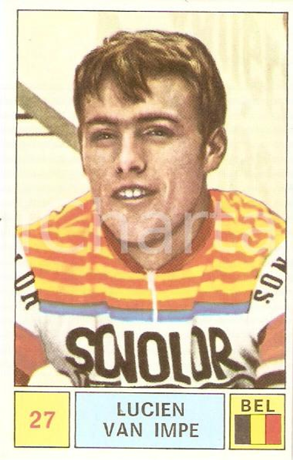 Oggetto da collezione cartaceo PANINI - SPRINT 1971 Figurina valida Lucien VAN IMPE n. 27 Ciclismo 1