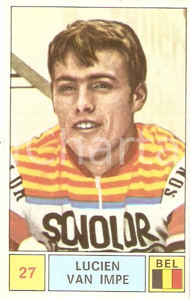 Oggetto da collezione cartaceo PANINI  SPRINT 1971 Figurina valida Lucien VAN IMPE n. 27 Ciclismo 1