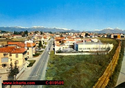 Cartolina originale da collezione 1970 AROSIO CO  Panorama d epoca a colori 1
