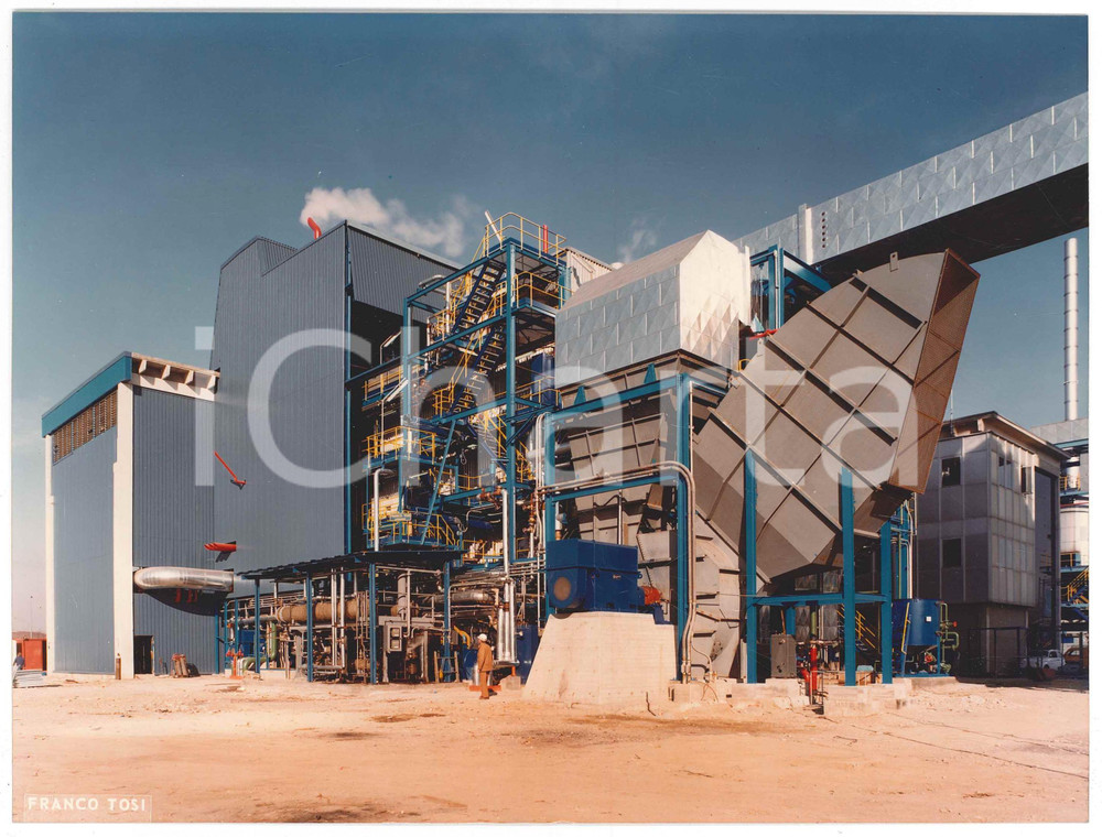 Fotografia d epoca originale 1975 ca s. l.  Ditta Franco TOSI Meccanica LEGNANO  Stabilimento Foto 2 1