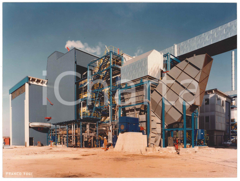 Fotografia d epoca originale 1975 ca s. l.  Ditta Franco TOSI Meccanica LEGNANO  Stabilimento Foto 2 1