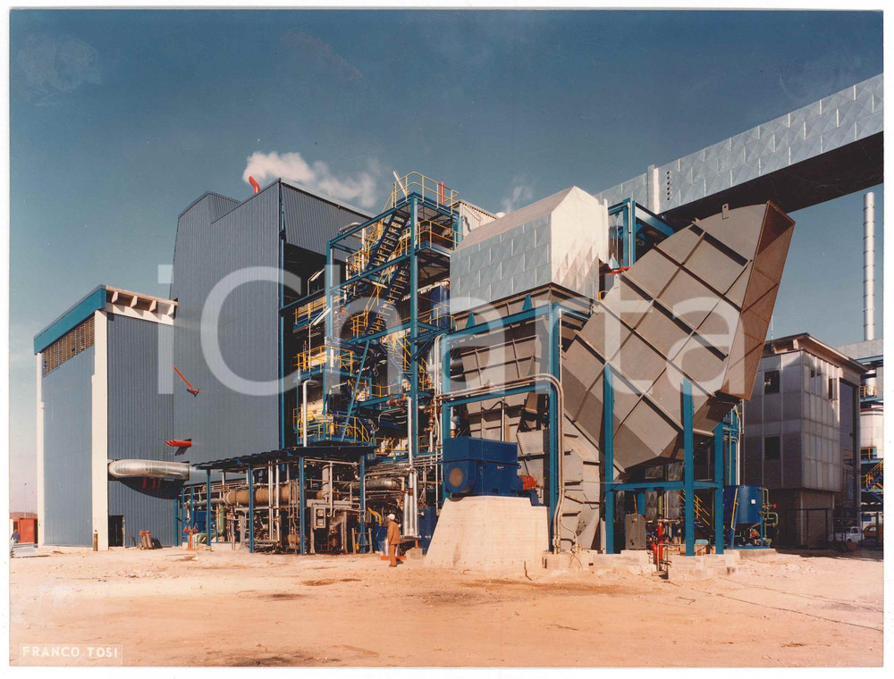 Fotografia d epoca originale 1975 ca s. l.  Ditta Franco TOSI Meccanica LEGNANO  Stabilimento Foto 2 1