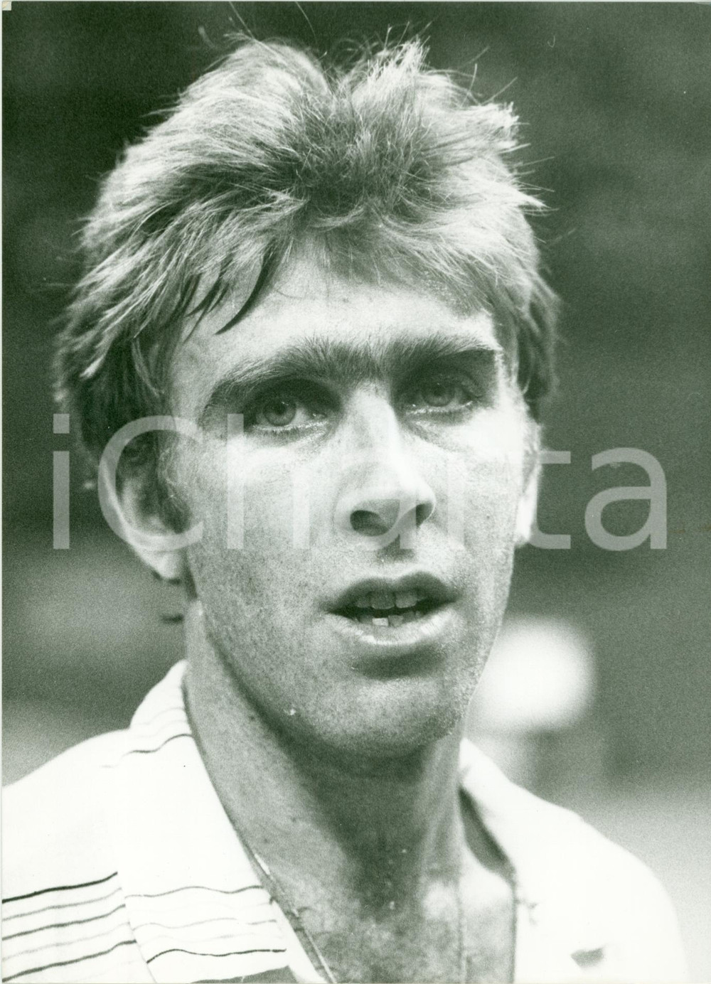Fotografia d epoca originale 1980 ca BRASILE Tennis Ritratto di Carlos KIRMAYR Fotografia 1