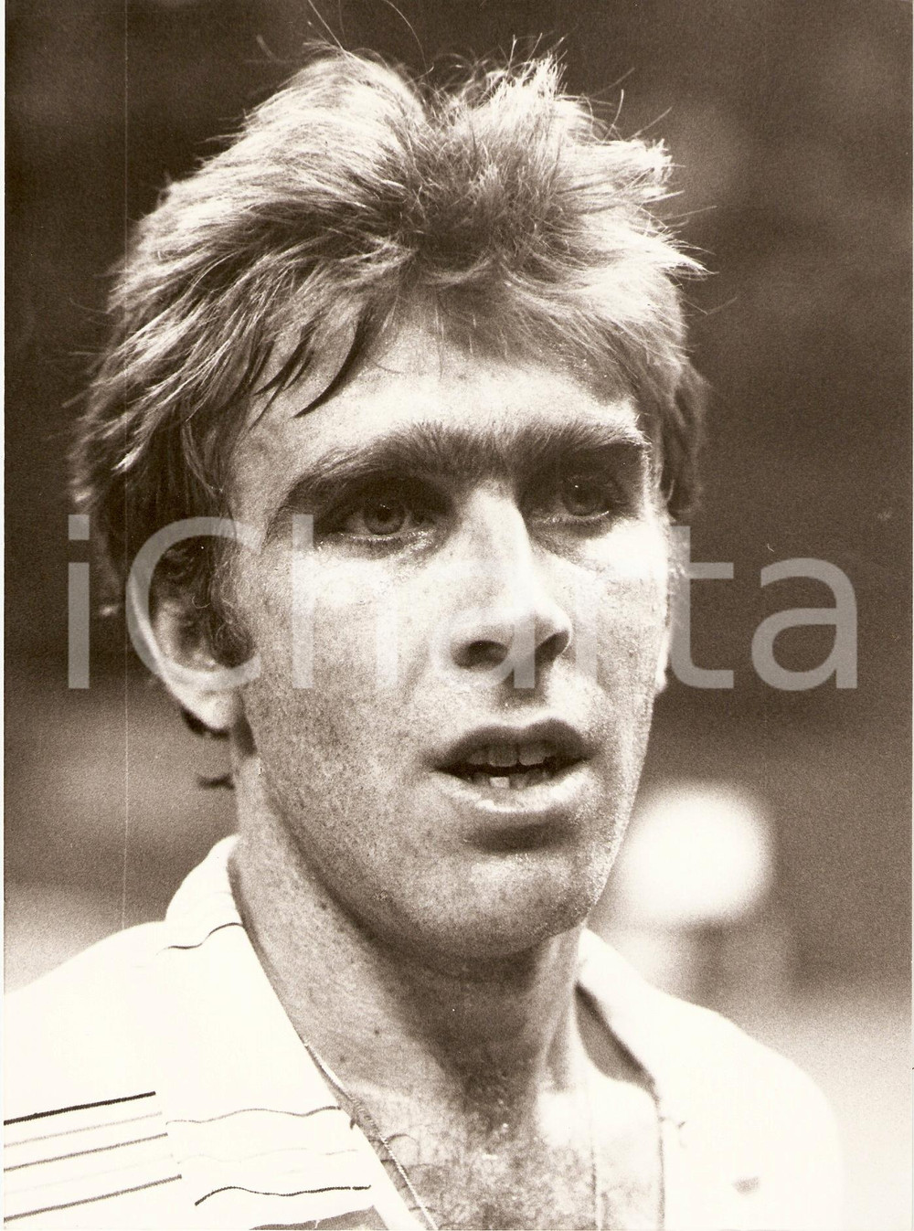 Fotografia d epoca originale 1980 ca BRASILE Tennis Ritratto di Carlos KIRMAYR Fotografia 1