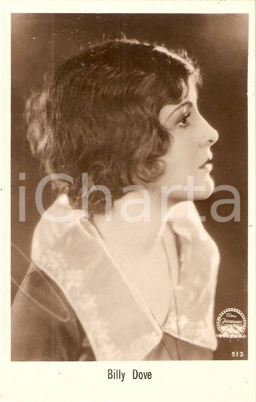 Cartolina originale da collezione 1925 ca CINEMA Billie DOVE Actress Portrait *Cartolina FP NV 1