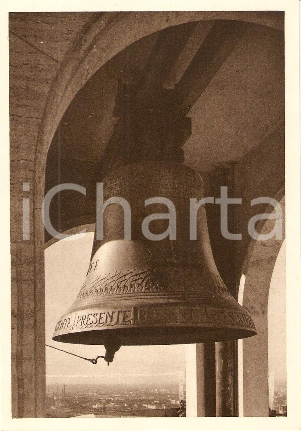 Cartolina originale da collezione 1935 ca TORINO Campana Martiri fascisti nella Torre LITTORIA Cartolina FG NV 1