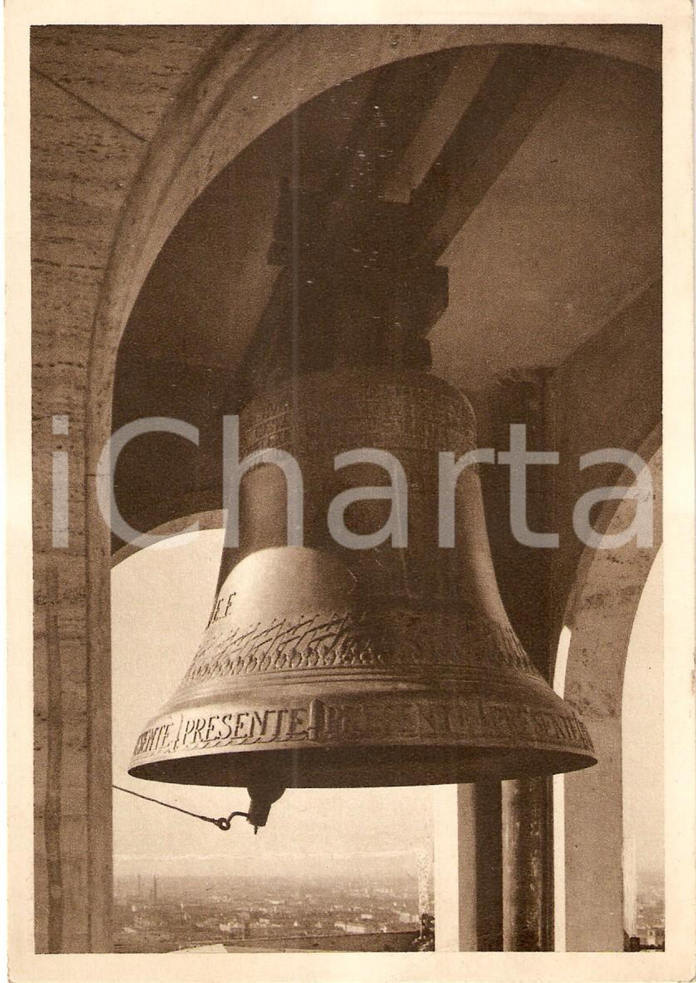 Cartolina originale da collezione 1935 ca TORINO Campana Martiri fascisti nella Torre LITTORIA *Cartolina FG NV 1