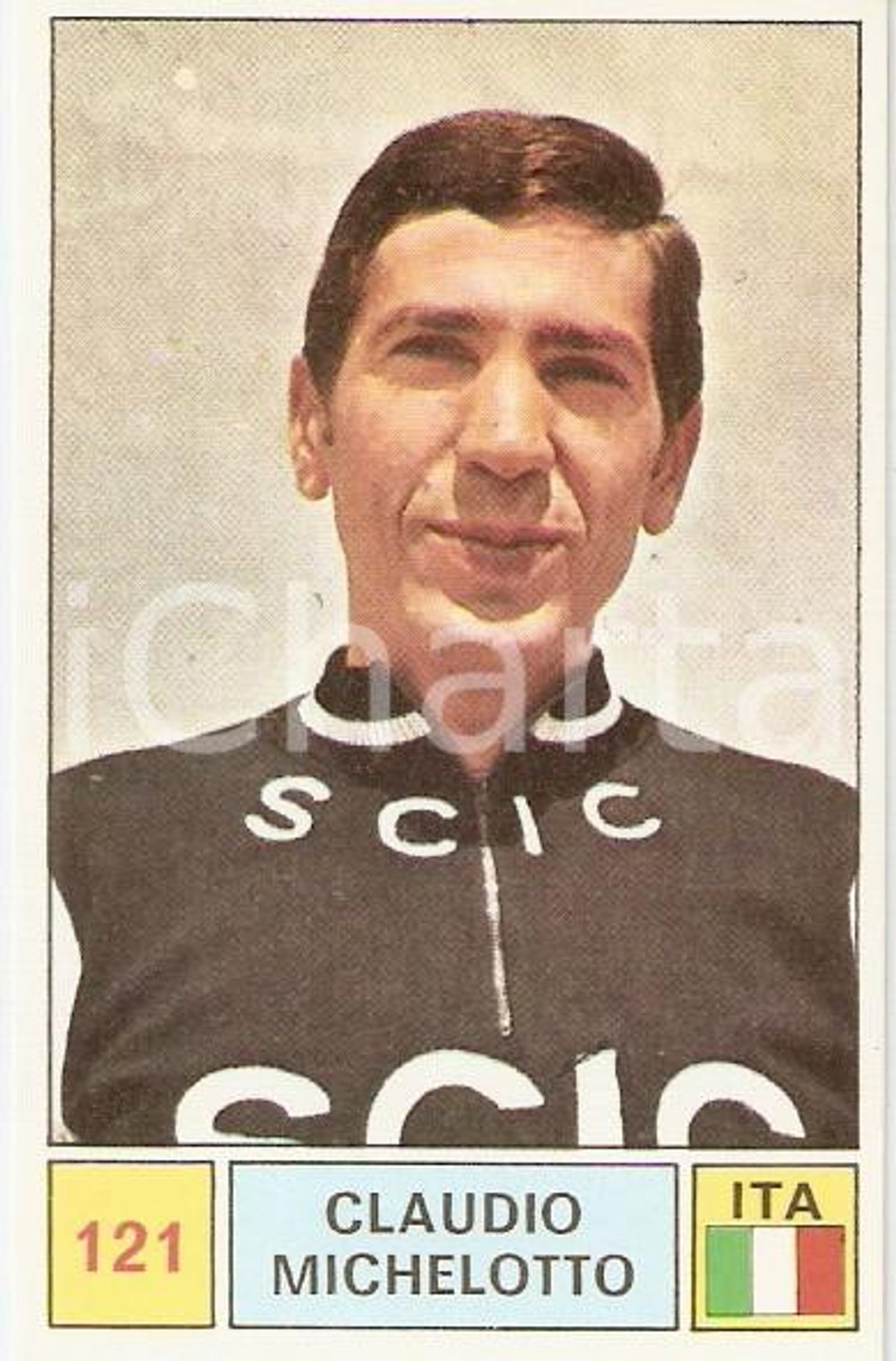 Oggetto da collezione cartaceo PANINI SPRINT 1971 Figurina valida Claudio MICHELOTTO 121 Ciclismo SCIC 1 1