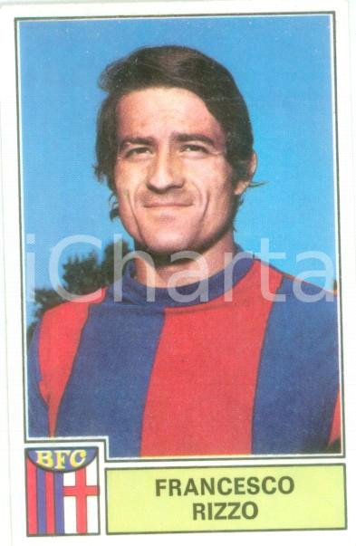 Oggetto da collezione cartaceo PANINI CALCIATORI 1971  1972 Figurina Francesco RIZZO  Serie A BOLOGNA 1