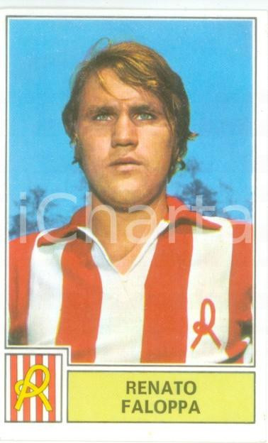 Oggetto da collezione cartaceo PANINI CALCIATORI 19711972 Figurina Renato FALOPPA Serie A LANEROSSI VICENZA 1 1