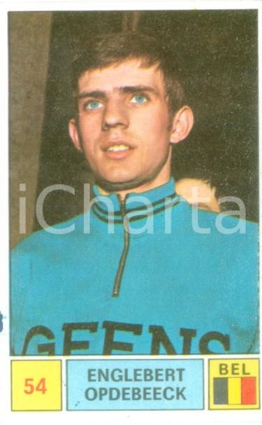Oggetto da collezione cartaceo PANINI SPRINT 1971 Figurina Englebert OPDEBEECK n. 54 Ciclismo Sponsor GEENS 2 1