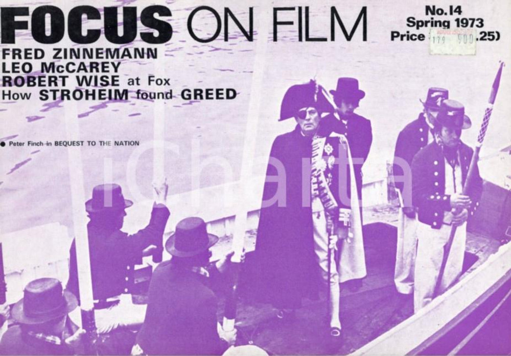 1973 CINEMA - FOCUS ON FILM - Fred Zinnemann *Rivista n°14 ILLUSTRATA Rivista di cinema, originale d'epoca, illustrata b/n.Anno 1973 n°14.PAGINE: 66 GOOD/buono  Formato: 17x24 cm originale e autentica 1