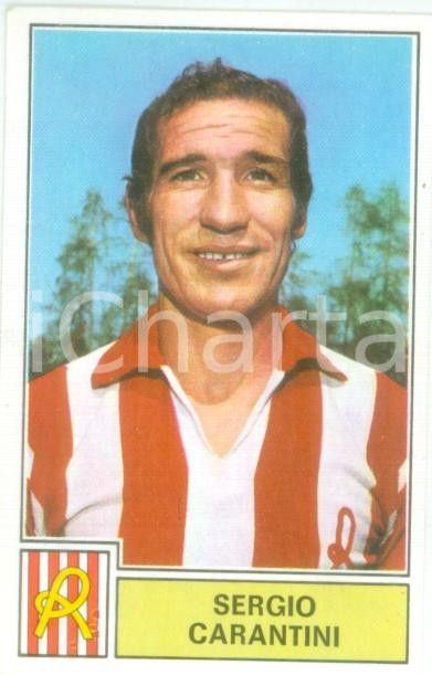 Oggetto da collezione cartaceo PANINI CALCIATORI 1971 - 1972 Figurina Sergio CARANTINI Serie A L.R. VICENZA 1 1