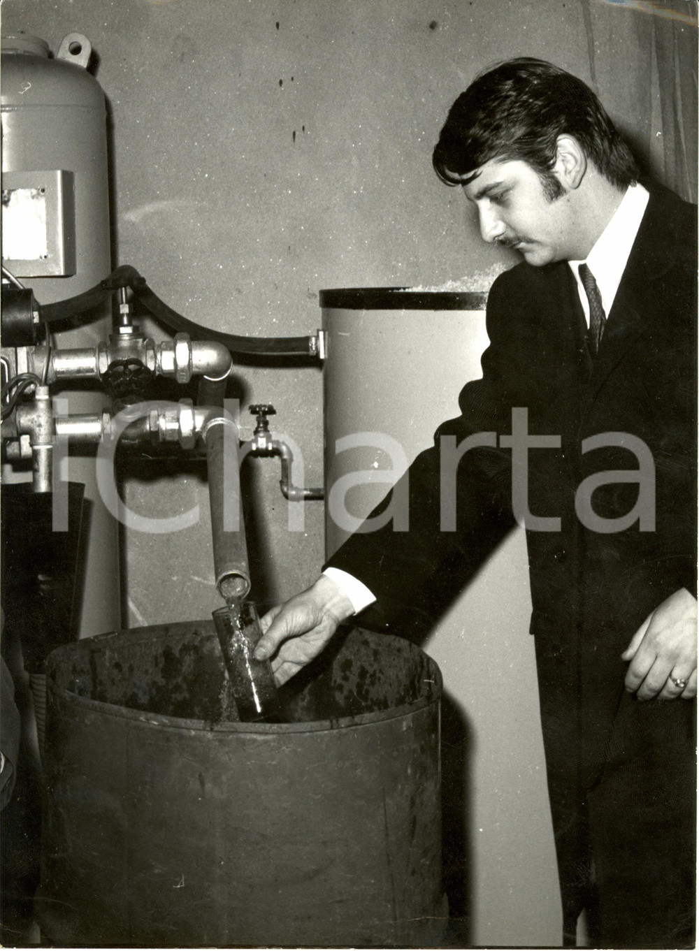 Fotografia d epoca originale 1969 BRUGHERIO MB IV Congresso SHUNT ITALIANA spa Depurazione acqua Fotografia 1