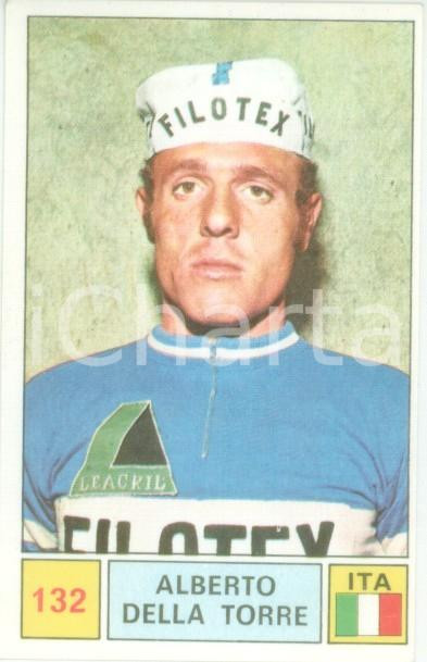 Oggetto da collezione cartaceo PANINI SPRINT 1971 Figurina valida Alberto DELLA TORRE n. 132 Sponsor FILOTEX 3 1