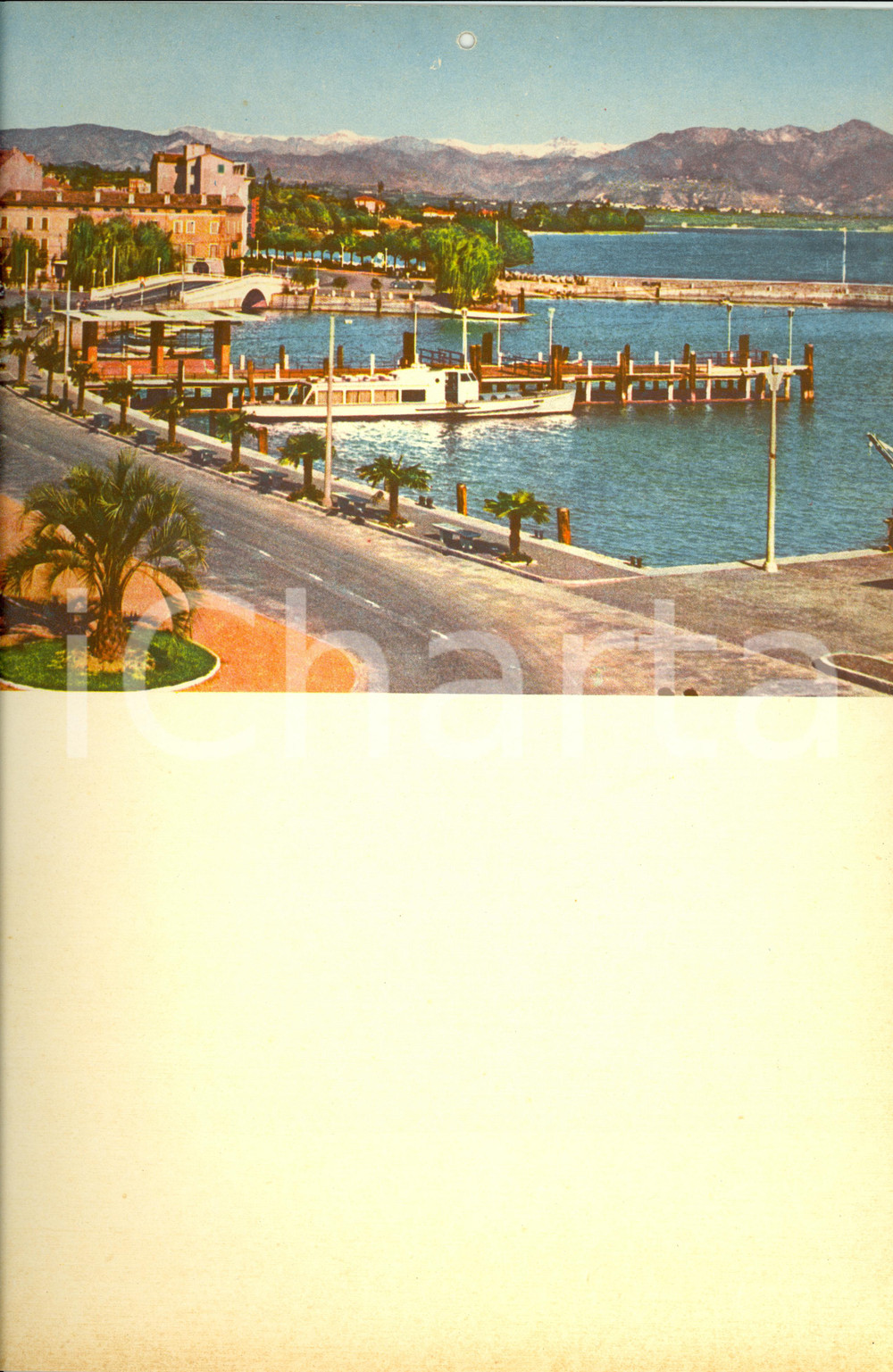 Oggetto da collezione cartaceo 1955 ca MODERNARIATO Calendario perpetuo VINTAGE Porto 23x33 2 1