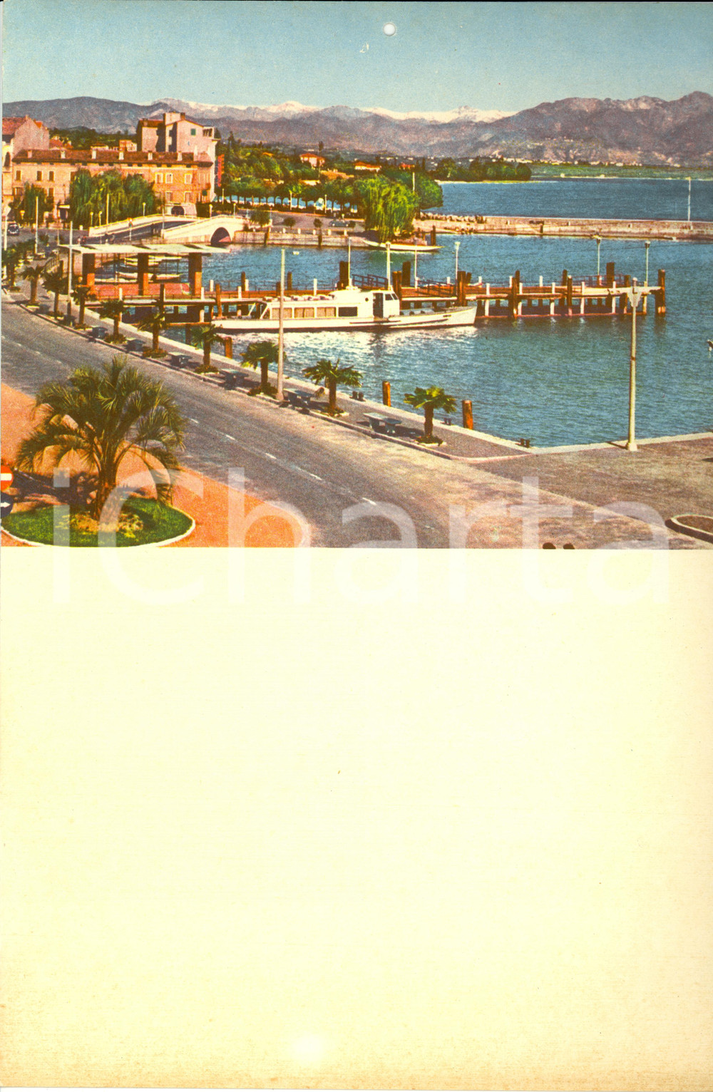 Oggetto da collezione cartaceo 1955 ca MODERNARIATO Calendario perpetuo VINTAGE Porto 23x33 3 1