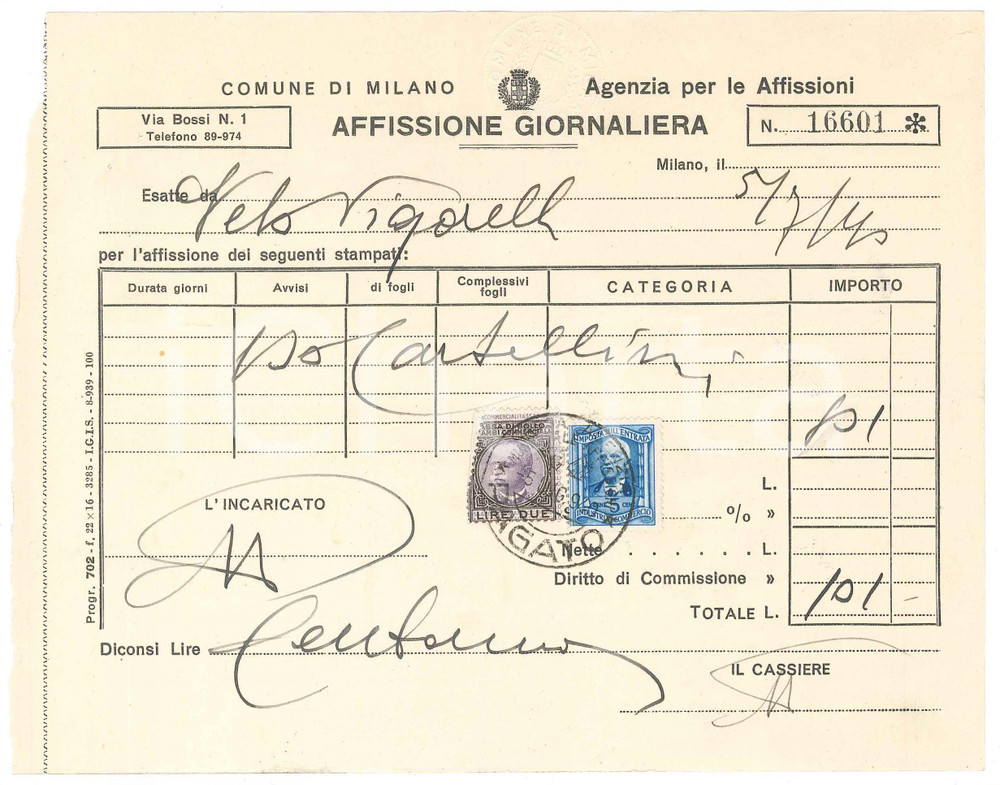 Documento originale, autentico 1938 CICLISMO MILANO  Velodromo VIGORELLI  Affissione avvisi gara 4 1