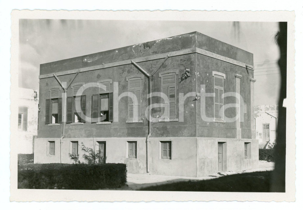 Fotografia d epoca originale 1930 ca MOGADISCIO SOMALIA Laboratorio batteriologico dell Ospedale  Foto 1