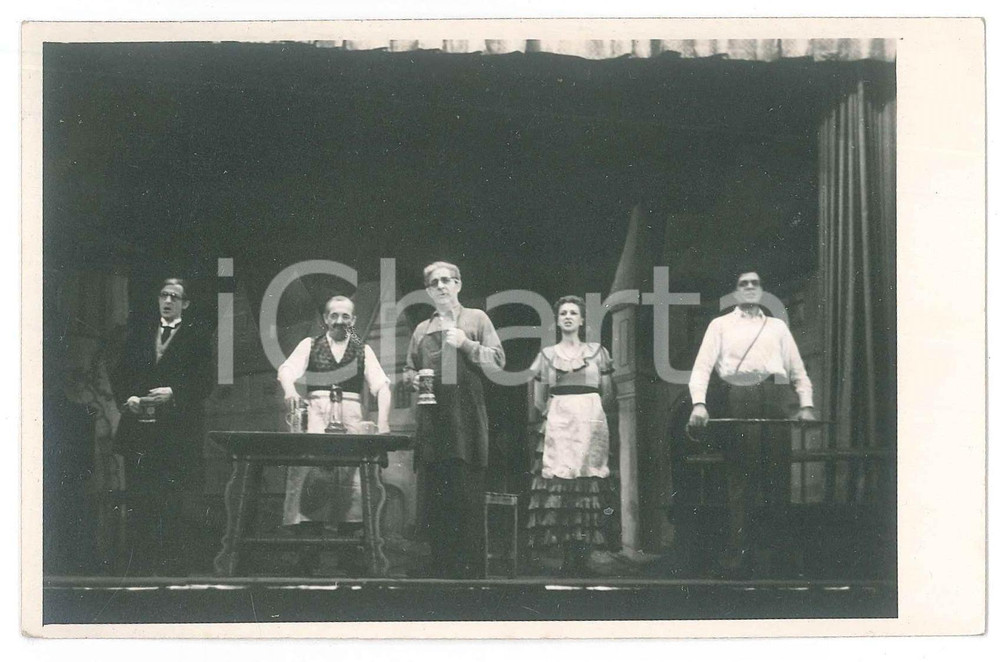 Fotografia d epoca originale 1940 ca TEATRO DRESDA  Spettacolo in scena  Foto 14x9 cm 1 1