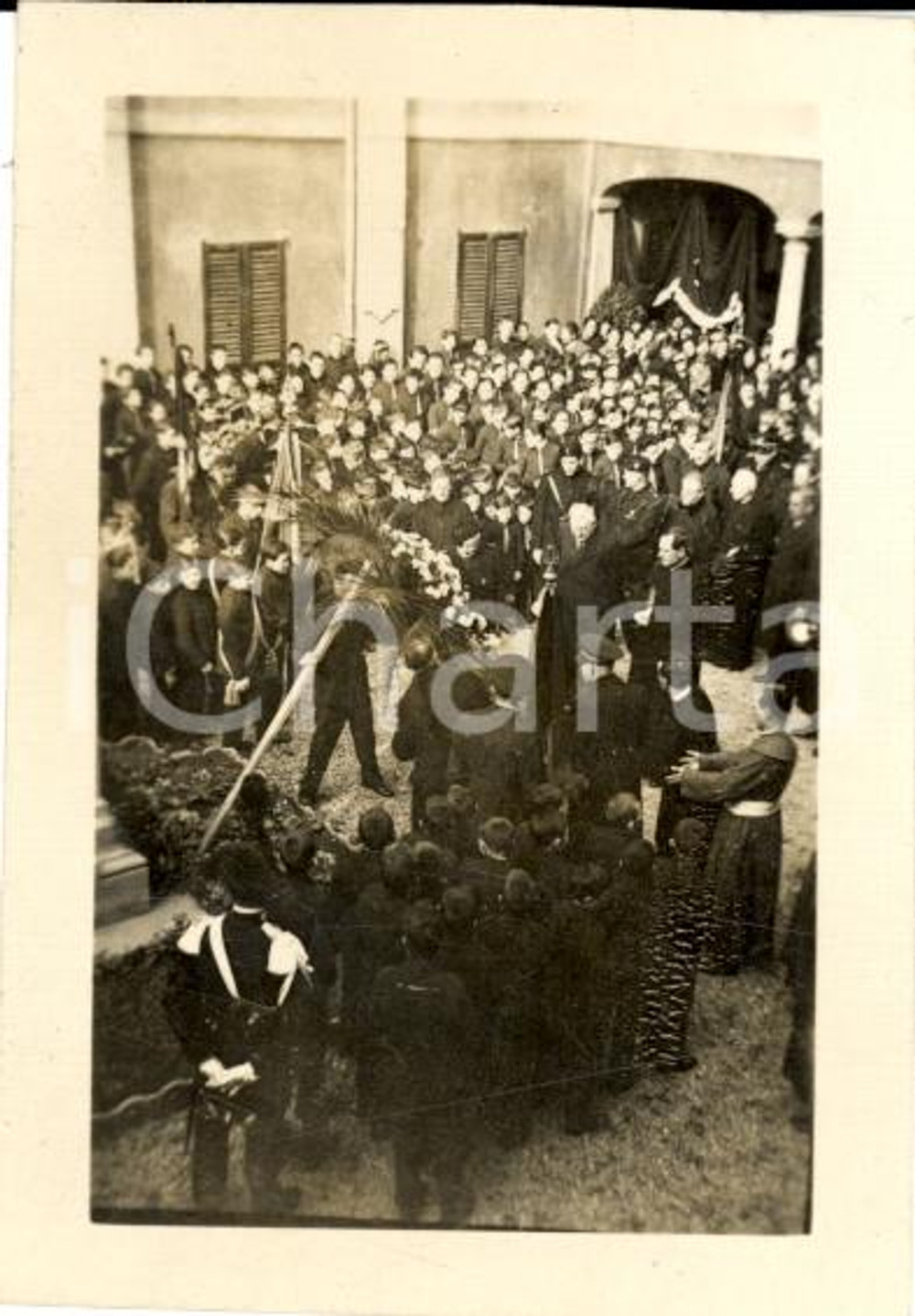Fotografia d epoca originale 1939 DESIO MB Omaggio al defunto papa PIO XI nella sua città natale Foto 1 1