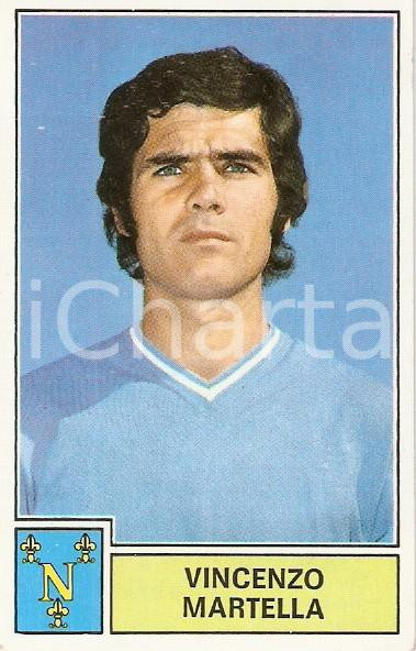 Oggetto da collezione cartaceo PANINI CALCIATORI 1971  1972 Figurina Vincenzo MARTELLA Serie A NAPOLI 2 1
