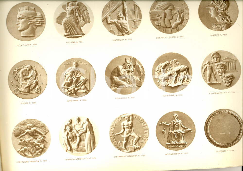 Materiale pubblicitario d’epoca 1940 ca MILANO Emilio SENESI Catalogo ILLUSTRATO Medaglie e coppe sportive 2 1