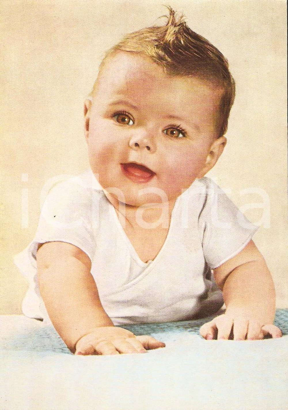 Cartolina originale da collezione 1950 ca NESTOGEN Latte in polvere NESTLE  Cartolina postale PUBBLICITARIA 2 1