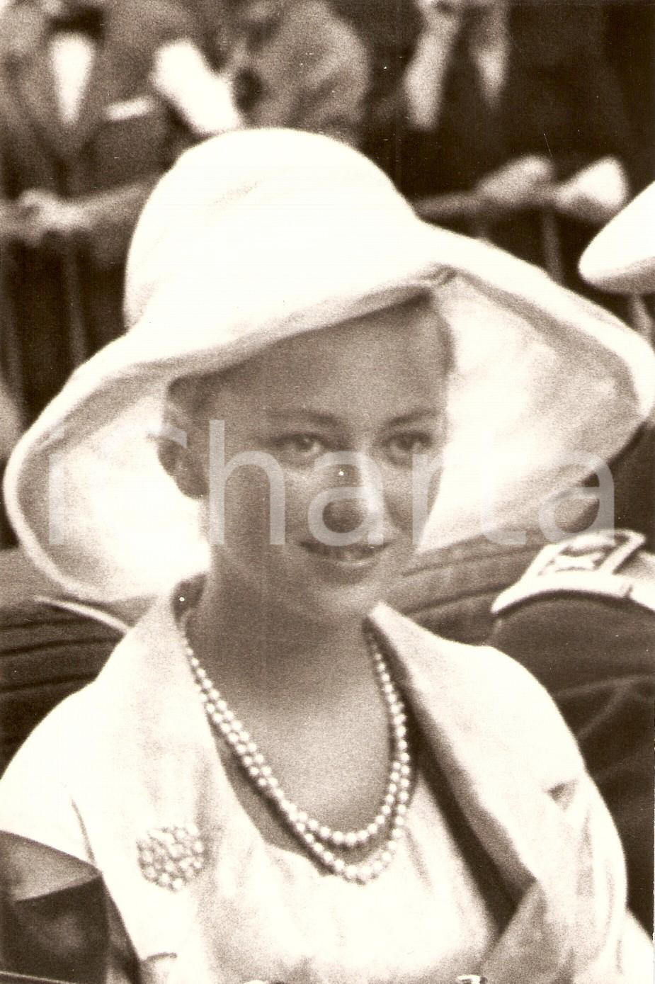 Fotografia d epoca originale 1960 ca BELGIO Principessa Paola RUFFO con cappello bianco Foto 17 1