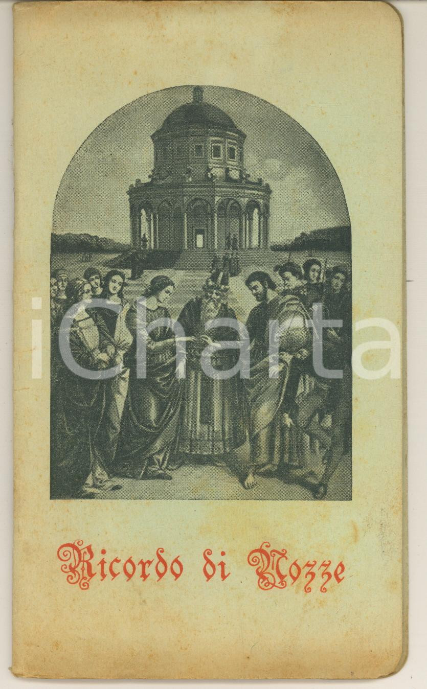 Libro, pubblicazione d epoca 1947 MAGENTA Parrocchia S. Martino  Libretto nozze Autografo don Luigi CRESPI 1