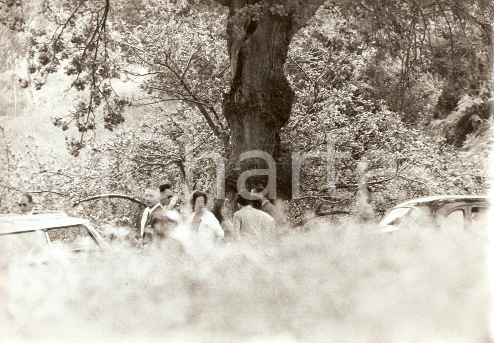 Fotografia d epoca originale 1960 ca ZARAUTZ Re BALDOVINO Fabiola del BELGIO nella tenuta estiva FOTO 5 1