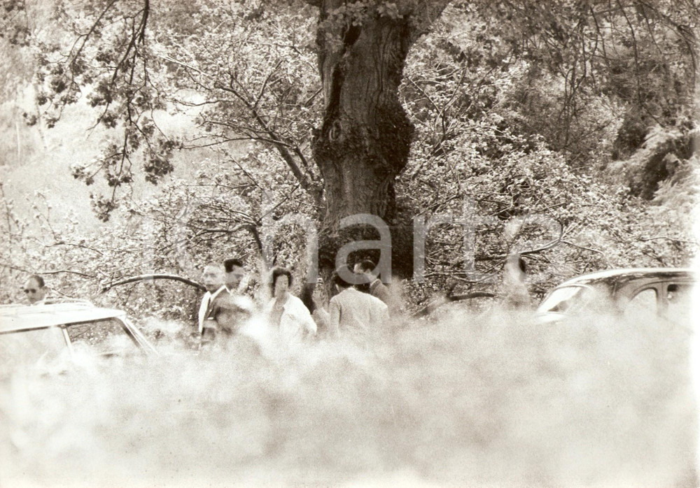 Fotografia d epoca originale 1960 ca ZARAUTZ Re BALDOVINO Fabiola del BELGIO nella tenuta estiva FOTO 3 1