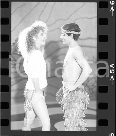 Fotografia d epoca originale 1984 TE LO DO IO IL BRASILE Claudia DAVI Claudio FERRARO 10 NEGATIVO ORIGINALE 1