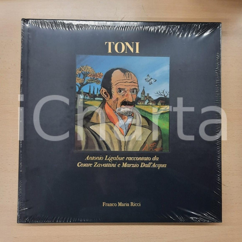 2000 Cesare ZAVATTINI Marzio DALL'ACQUA Antonio LIGUABUE TONI Franco Maria RICCI Brossura editoriale d'epoca con copertina telata rigida e cofanetto.Il volume risulta ancora sigillato. COLLANA: QuadreriaEDITORE: Franco Maria Ricci EditorePAGINE: 170 FAIR/discreto Lievi segni di usura al cofanetto Formato: 32x32 cm originale e autentica 1
