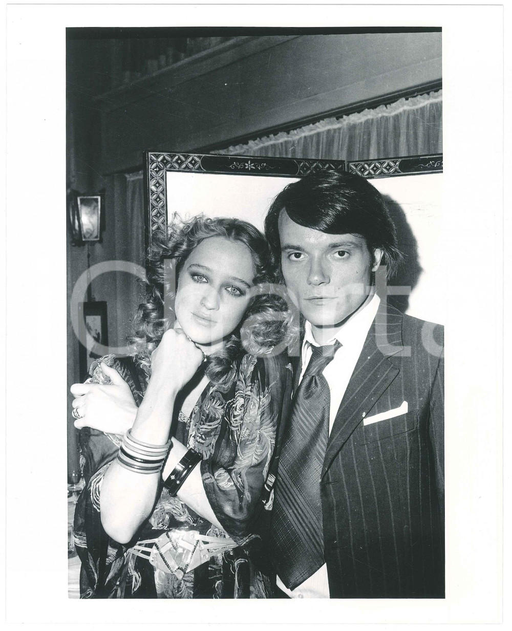 Materiale cinematografico d’epoca 1987 CINEMA  LO SCIALO Massimo RANIERI Eleonora GIORGI Foto 20x25 1