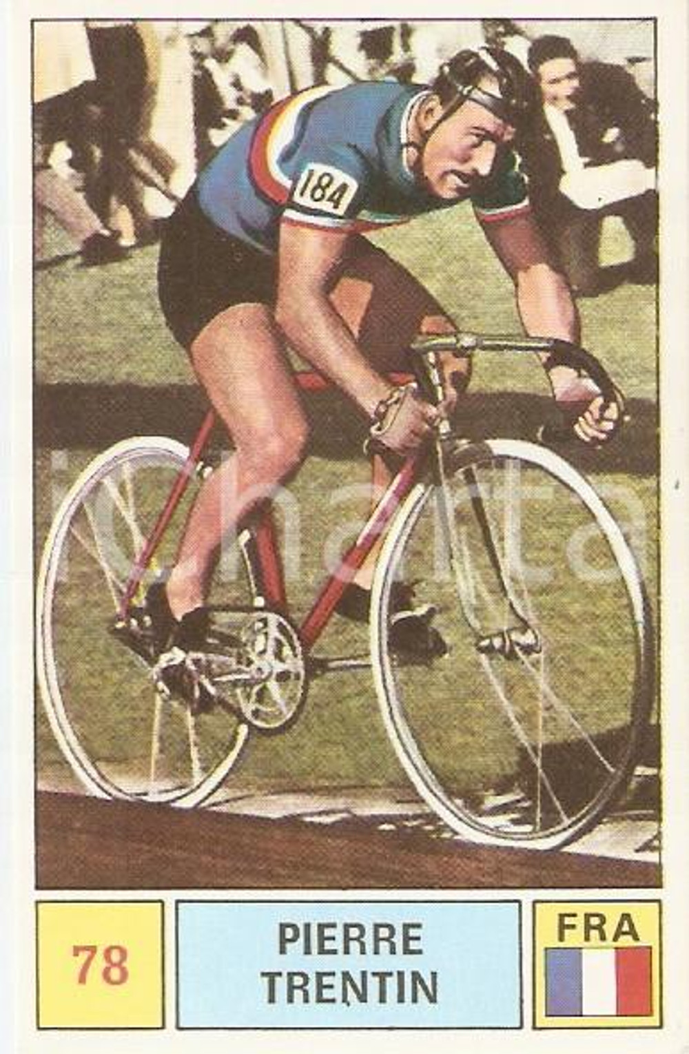 Oggetto da collezione cartaceo PANINI  SPRINT 1971 Figurina valida Pierre TRENTIN n. 78 Ciclismo 1 1