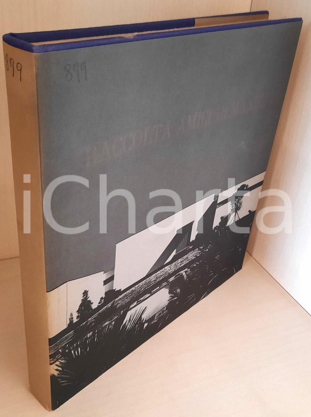 1969 Raccolta Amici di Manzù - Catalogo AUTOGRAFO Giacomo MANZU' Legatura editoriale, con copertina rigida e sovraccoperta illustrata.Firma autografa all'interno di Giacomo Manzù, con data.PAGINE: 130 circa, con 72 illustrazioni in nero e a coloriEDITORE: Ardea - Roma  GOOD/buono  FORMATO: 24x23 cm originale e autentica 1
