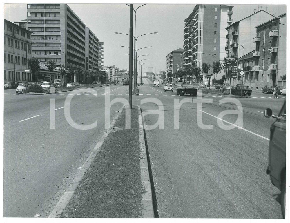 Fotografia d epoca originale 1973 TORINO MADONNA DI CAMPAGNA Corso Potenza angolo via Foligno Foto 3 1