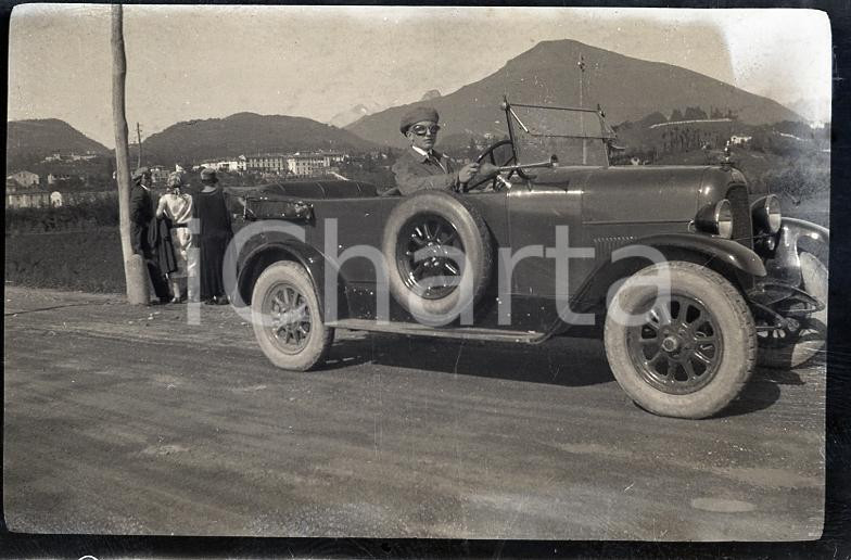 Fotografia d epoca originale 1925ca ITALIA Fiat 501 Torpedo 3  NEGATIVO ORIGINALE 1