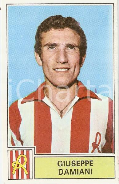 Oggetto da collezione cartaceo PANINI  CALCIATORI 1971  1972 Figurina Giuseppe DAMIANI Lanerossi VICENZA 1 1