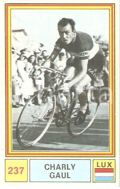 Oggetto da collezione cartaceo PANINI  SPRINT 1971 Figurina valida Charly GAUL n. 237 Ciclismo 2 1