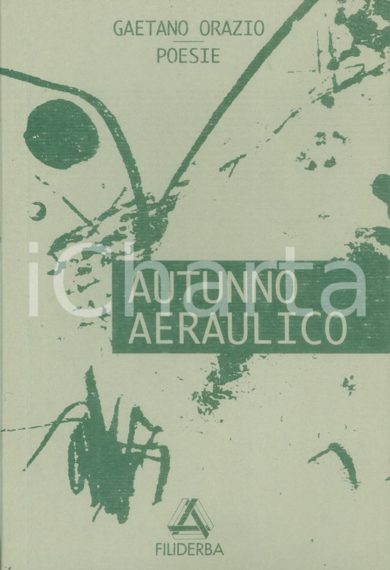 Libro, pubblicazione d epoca 1997 Gaetano ORAZIO Poesie Autunno aeraulico Prefazione Erri DE LUCA 3 1
