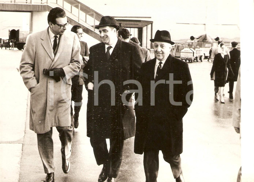 Fotografia d epoca originale 1968 MADRID Lorenzo NATALI Almirante Leopoldo BOADO al Canguro Bianco 2 1