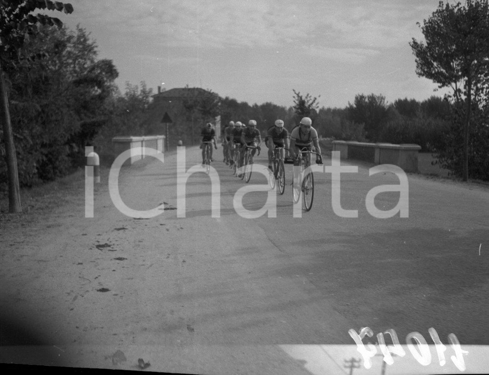 1949 BRESCIA-MANTOVA-BRESCIA Corsa ciclistica (3) NEGATIVO ORIGINALE Nel negativo gruppo ristretto di corridori.Negativo originale in bianco e nero, su pellicola, in formato cm 6 x 4,5 CONDIZIONI: FAIR E' SEVERAMENTE VIETATA LA RIPRODUZIONE.TUTTI I DIRITTI SONO RISERVATI.ICharta mette in vendita, sul negozio eBay e in esclusiva sul sito "icharta" il proprio archivio composto da numerose diapositive e negativi fotografici d'epoca, tutti originali e autentici.Si tratta di uno sguardo inedito sull'attualità, la politica, la vita quotidiana, il gossip e la cultura, che fotografa il cambiamento della nazione (e non solo) tra il 1890 ed il 1990 circa. Un'occasione unica per il mercato del collezionismo, che vede finalmente disponibile un archivio eccezionale per vastità, tematiche e condizioni, in un settore (il negativo fotografico e la diapositiva) di assoluta novità e dalle interessanti prospettive di investimento.  originale e autentica 1