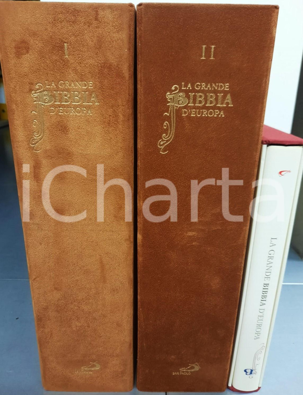 Libro, pubblicazione d epoca 2009 La grande Bibbia d Europa  Biblia San Luis  Ed. SAN PAOLO 2+1 volumi 1