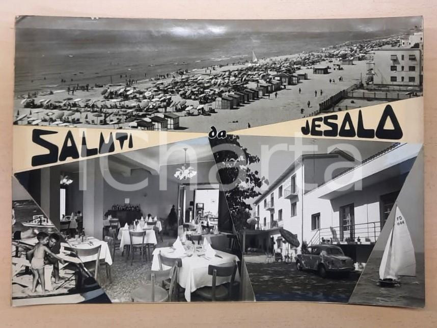 1955 ca JESOLO Fiat 1100 davanti a HOTEL IMPERIA Bozzetto preparatorio cartolina Bozzetto preparatorio per cartolina postale.Collage su cartoncino flessibile.  FAIR/discreto Lievi smussature agli angoli FORMATO: 45x31 cm originale e autentica 1