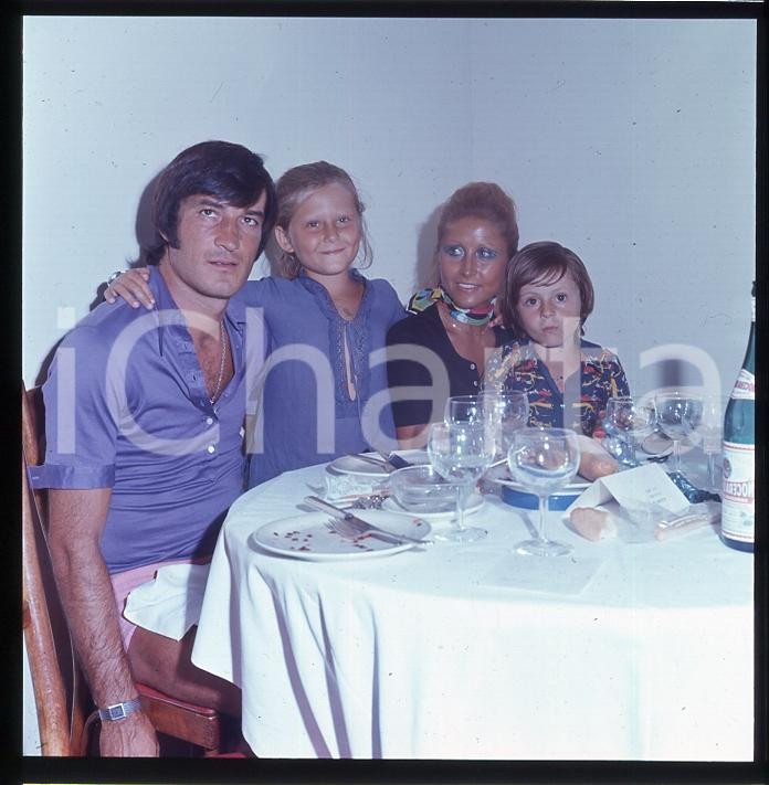 Fotografia d epoca originale 1970ca CALCIO VERSILIA Enrico ALBERTOSI ritratt DIAPOSITIVA ORIGINALE 2 1
