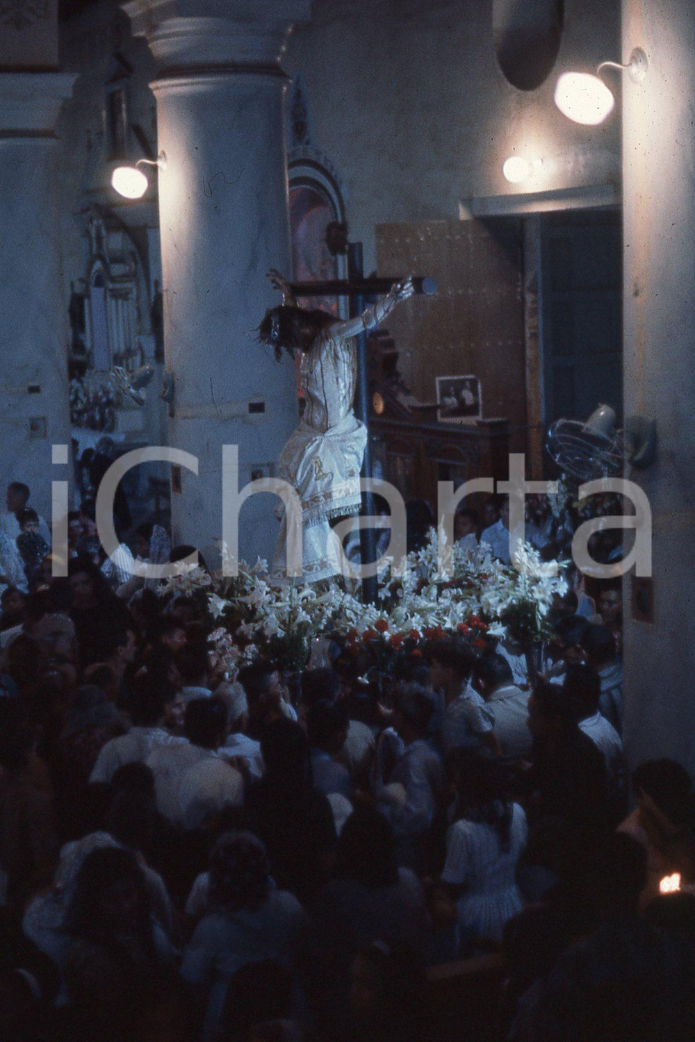 Fotografia d epoca originale 1960 VENEZUELA RELIGION by Arthur B. Rickerby UNSIGNED 35mm vintage slide 3 1
