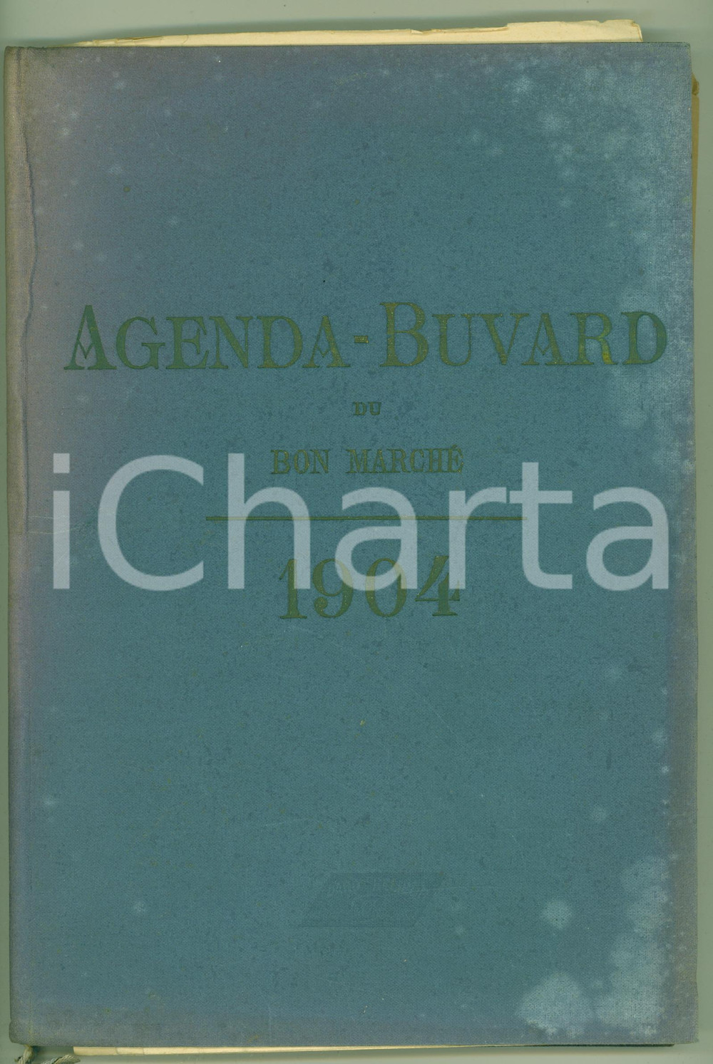 Oggetto da collezione cartaceo 1904 PARIS AgendaBuvard du BON MARCHE  avec affiche Henri DANGON 1